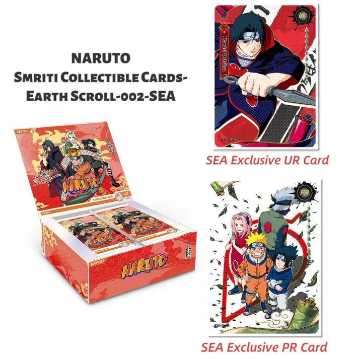 NARUTO Collectible Cards - Earth Scroll 002 SEA English - KAYOU